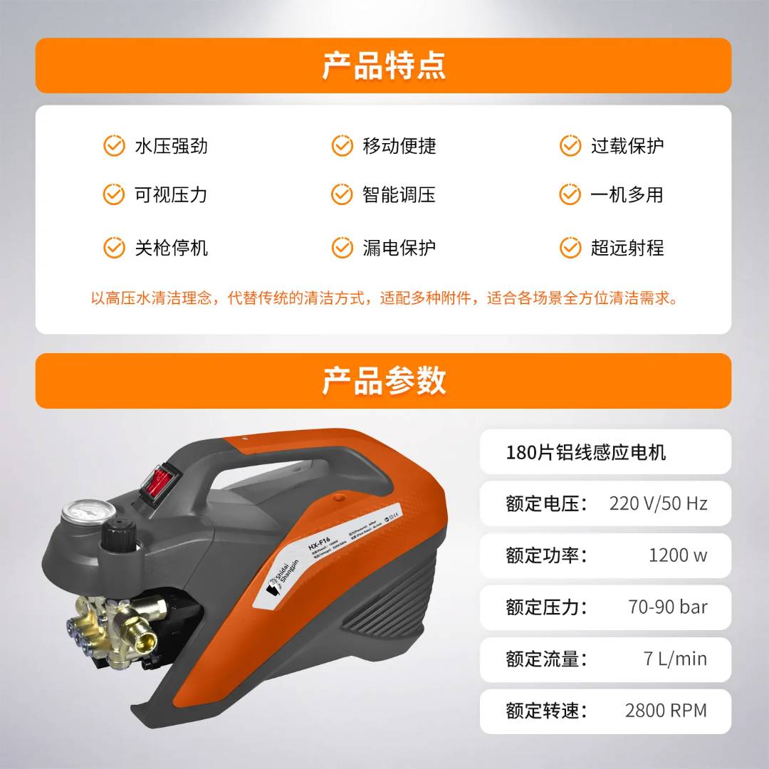 便携式高压清洁机-F16