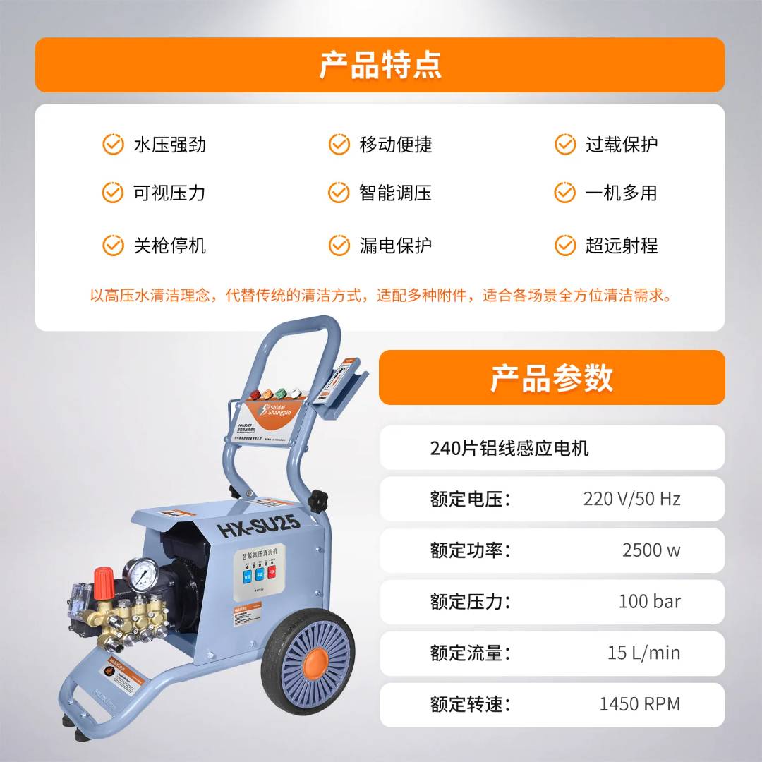 智能高压清洁机-su25