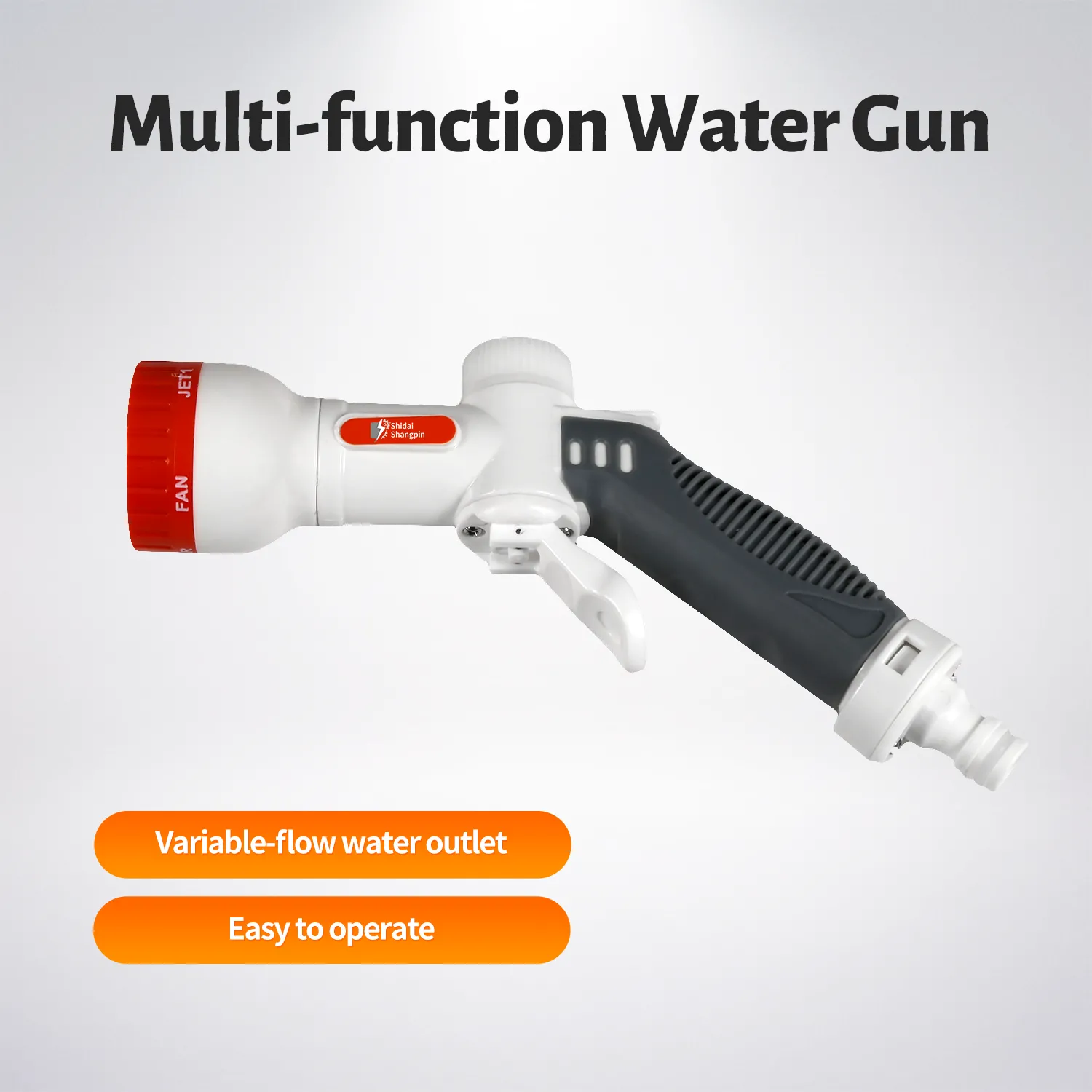 Multi-functional shower gun