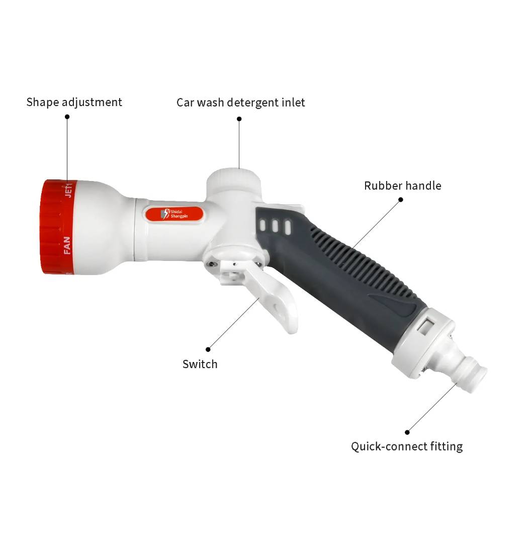 Multi-functional shower gun