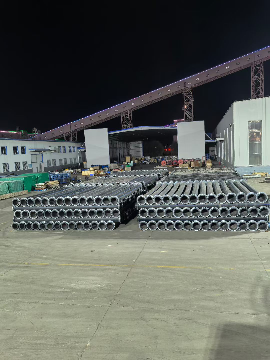 Polyethylene cable guide