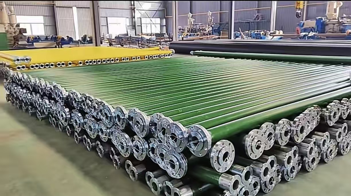Polyethylene pipes for coal mines