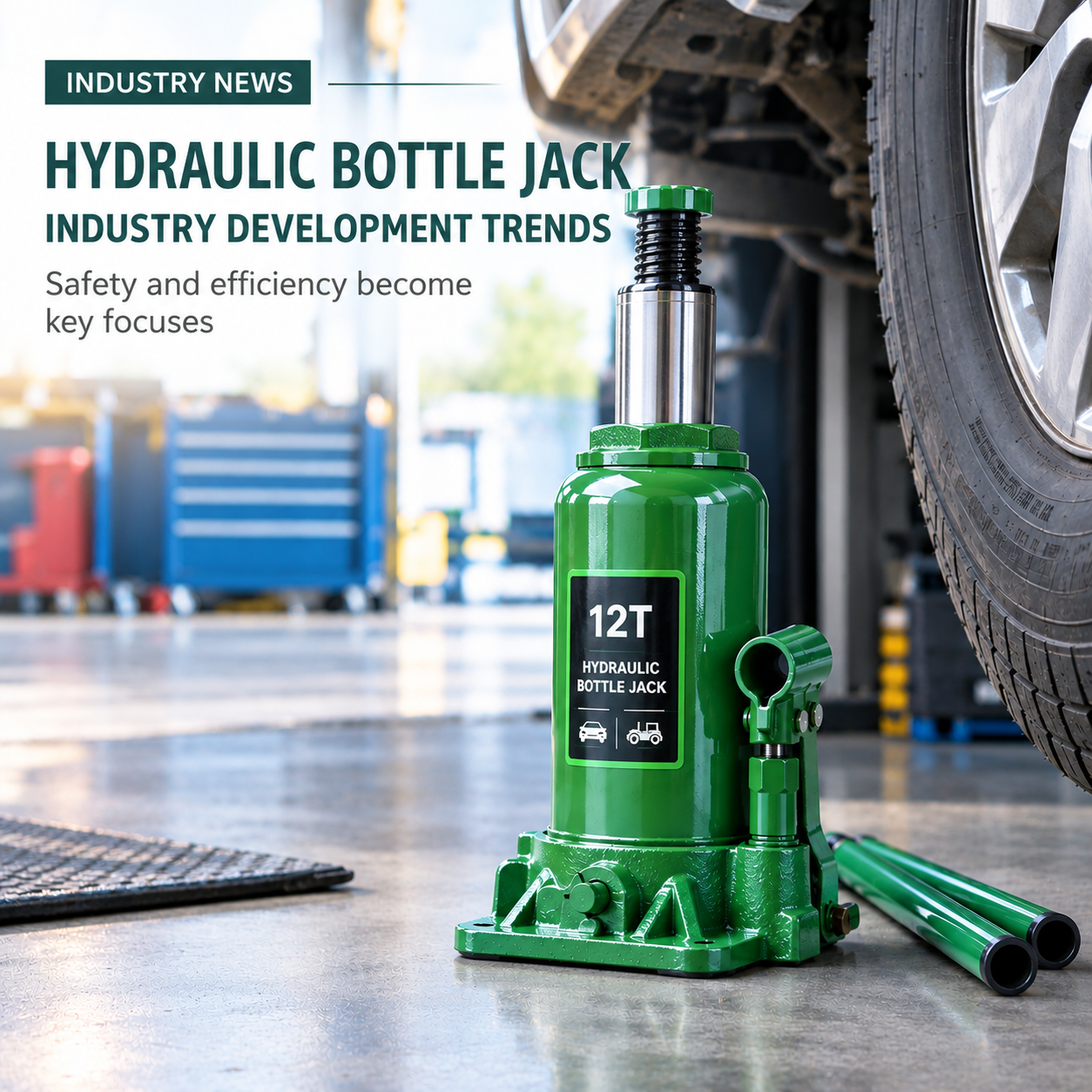 Hydraulic bottle jack industry development trend: safety and efficiency become the focus