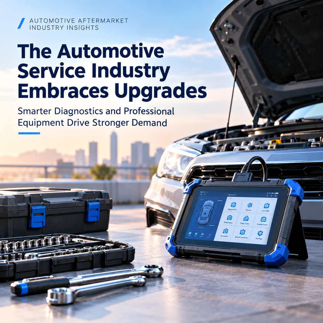 The automobile maintenance industry is ushering in technological upgrades: the demand for intelligent diagnosis and professional automobile maintenance equipment continues to attract attention